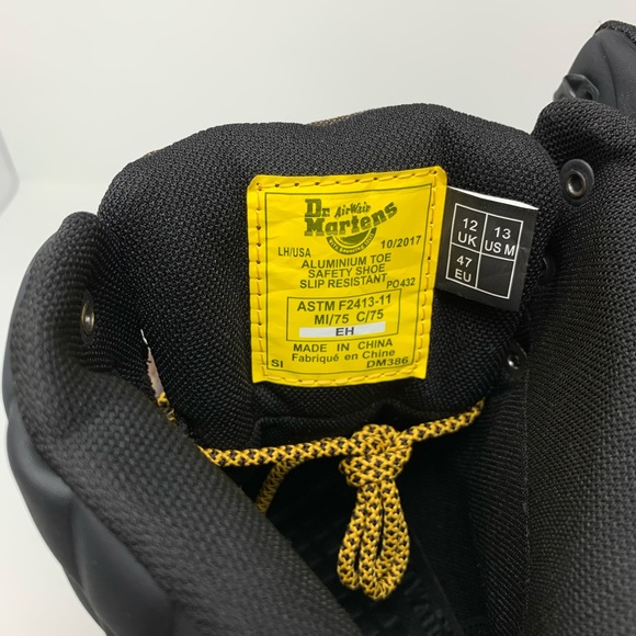 Dr. Martens Airwair Alloy Safety Toe Work Boots - Picture 5 of 8